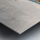 Nevada Mustang series 12 1 Metal print