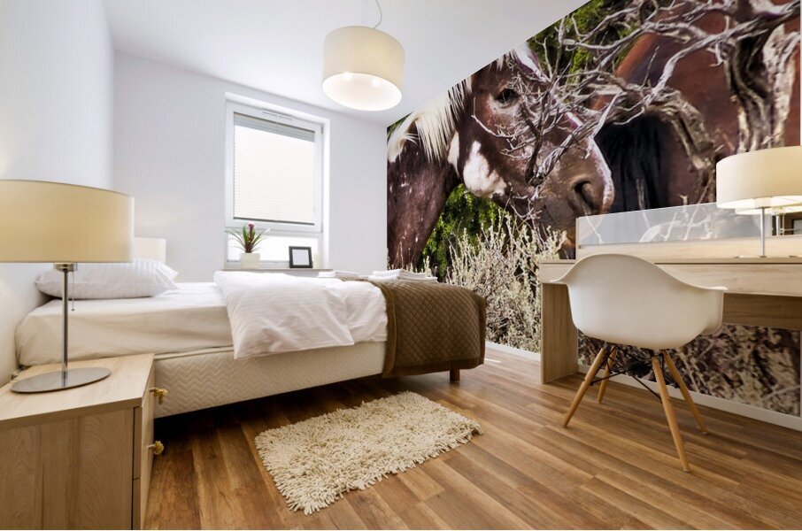 Nevada Mustang series2 Mural print