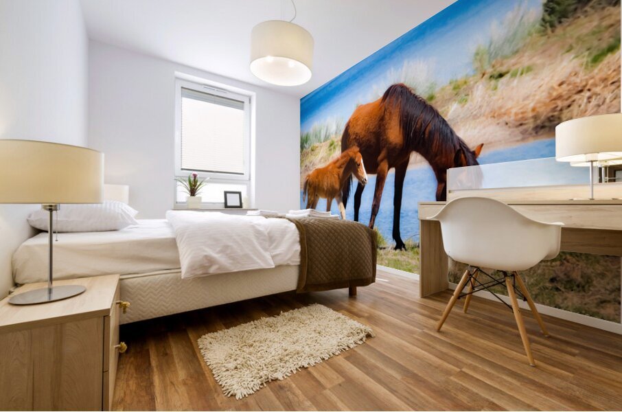 Nevada wild 6 Mural print