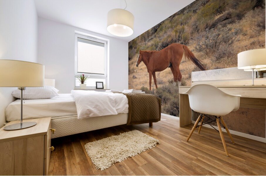 Nevada Mustang Series 16 1 Mural print