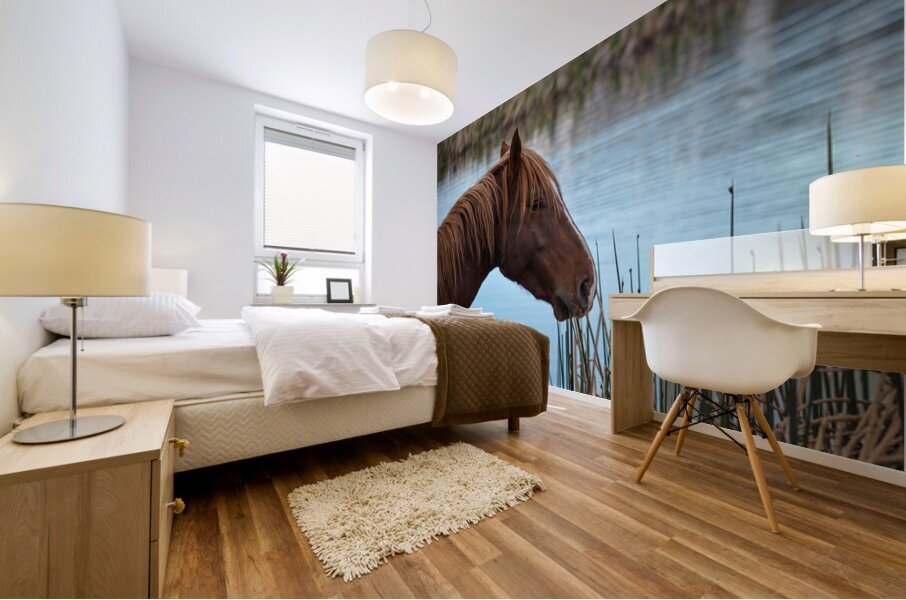 Nevada Mustang 1 3 Mural print