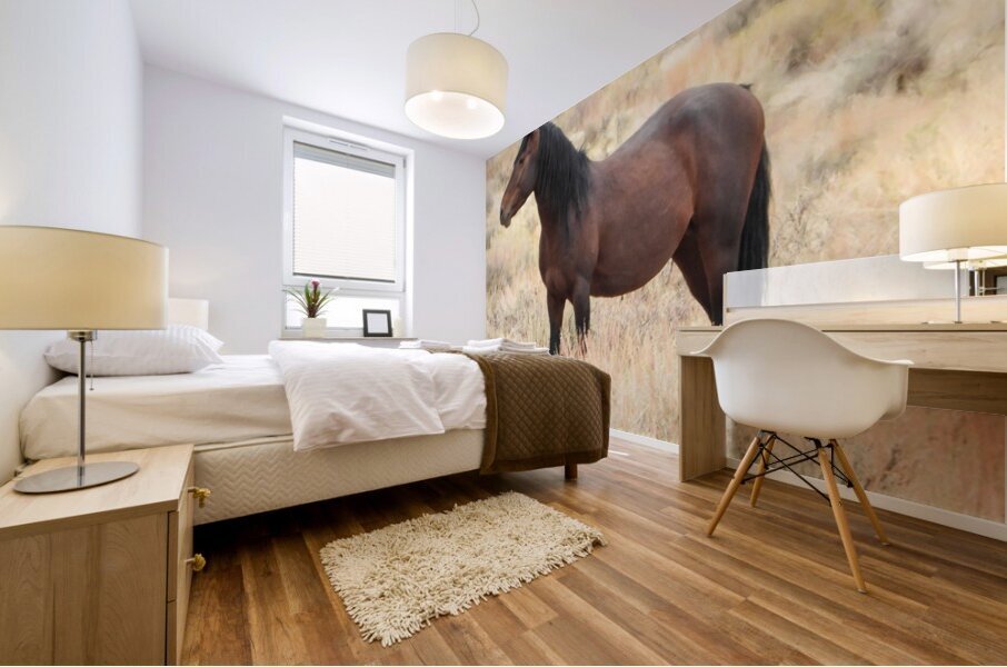 Nevada Mustang 2 3 Mural print