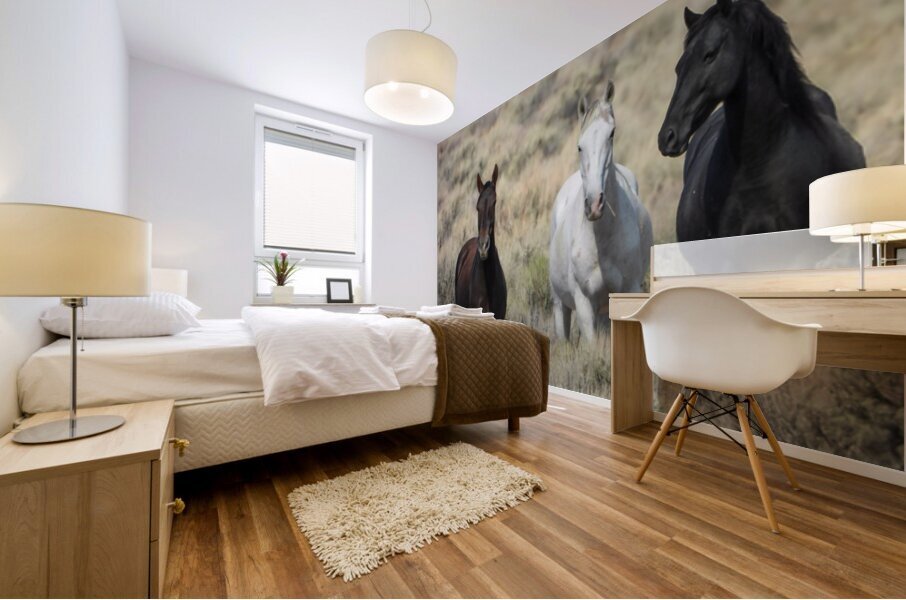 Nevada Mustang 3 2 Mural print