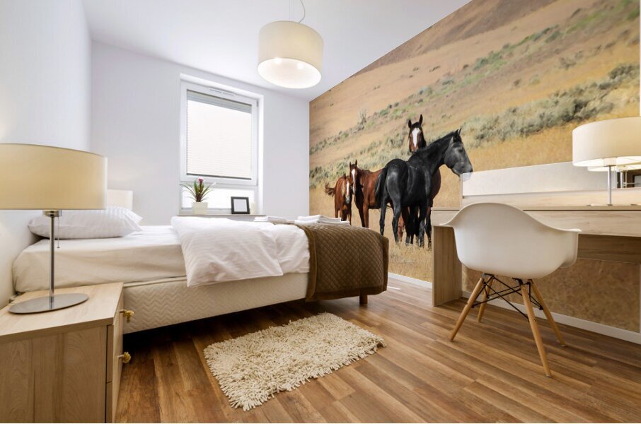 Nevada Mustang 3 3 Mural print