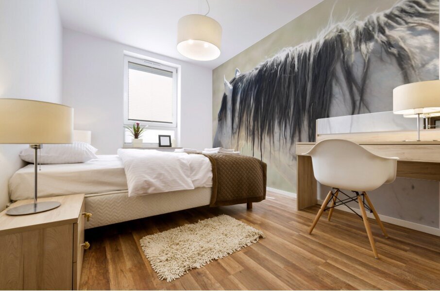 Utah Onaqui Wild Horses Mural print