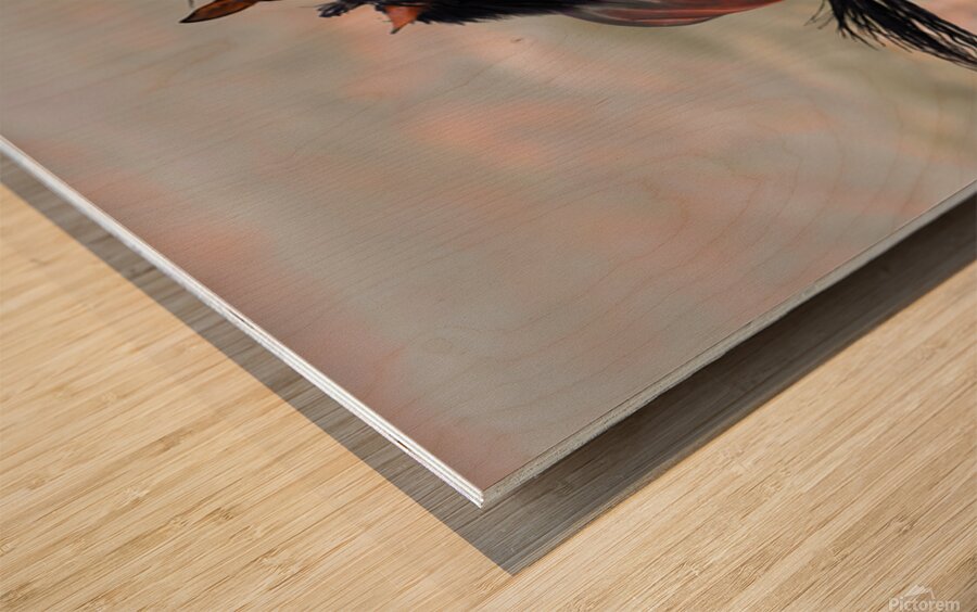 Nevada Virginia Range Series 11 Wood print