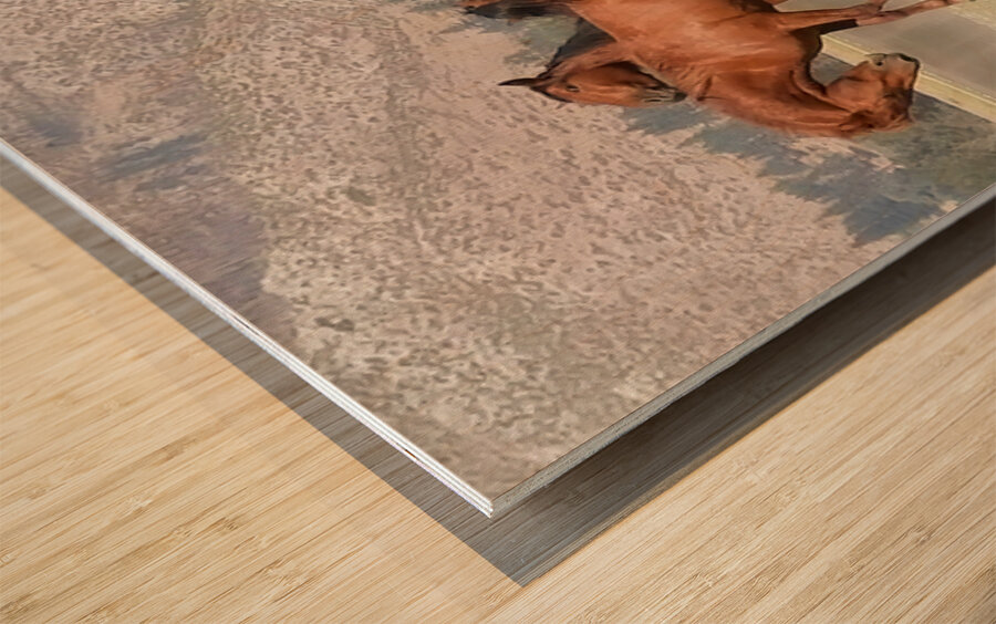 Nevada Wild 15 1 Wood print